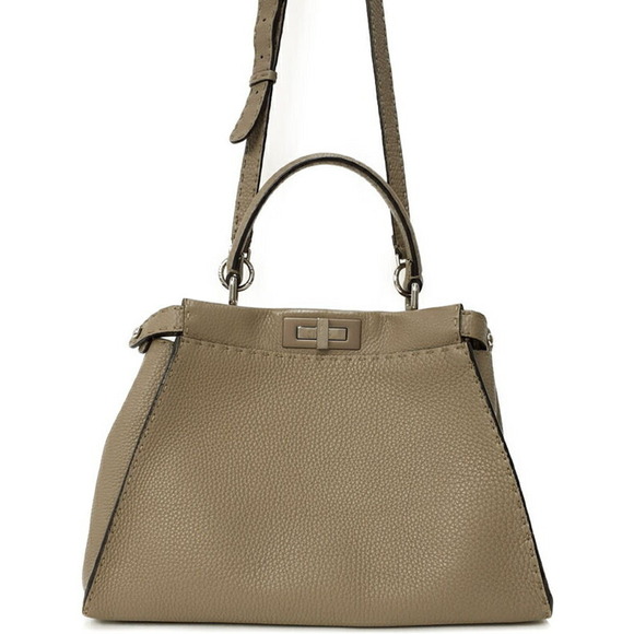 Fendi Handbags - Fendi Selleria Peekaboo Regular Shoulder Bag